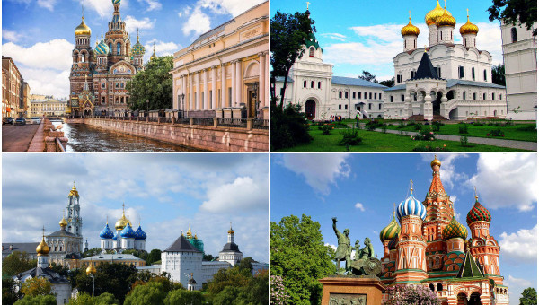 Gran viaje por las ciudades históricas de Rusia