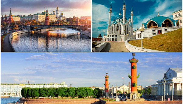Dos capitales de Rusia y la visita a Kazán